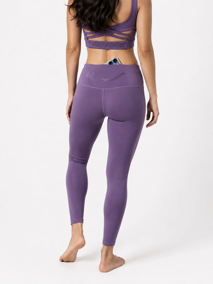 AuraFlex Sculpt Legging - Taro Boba