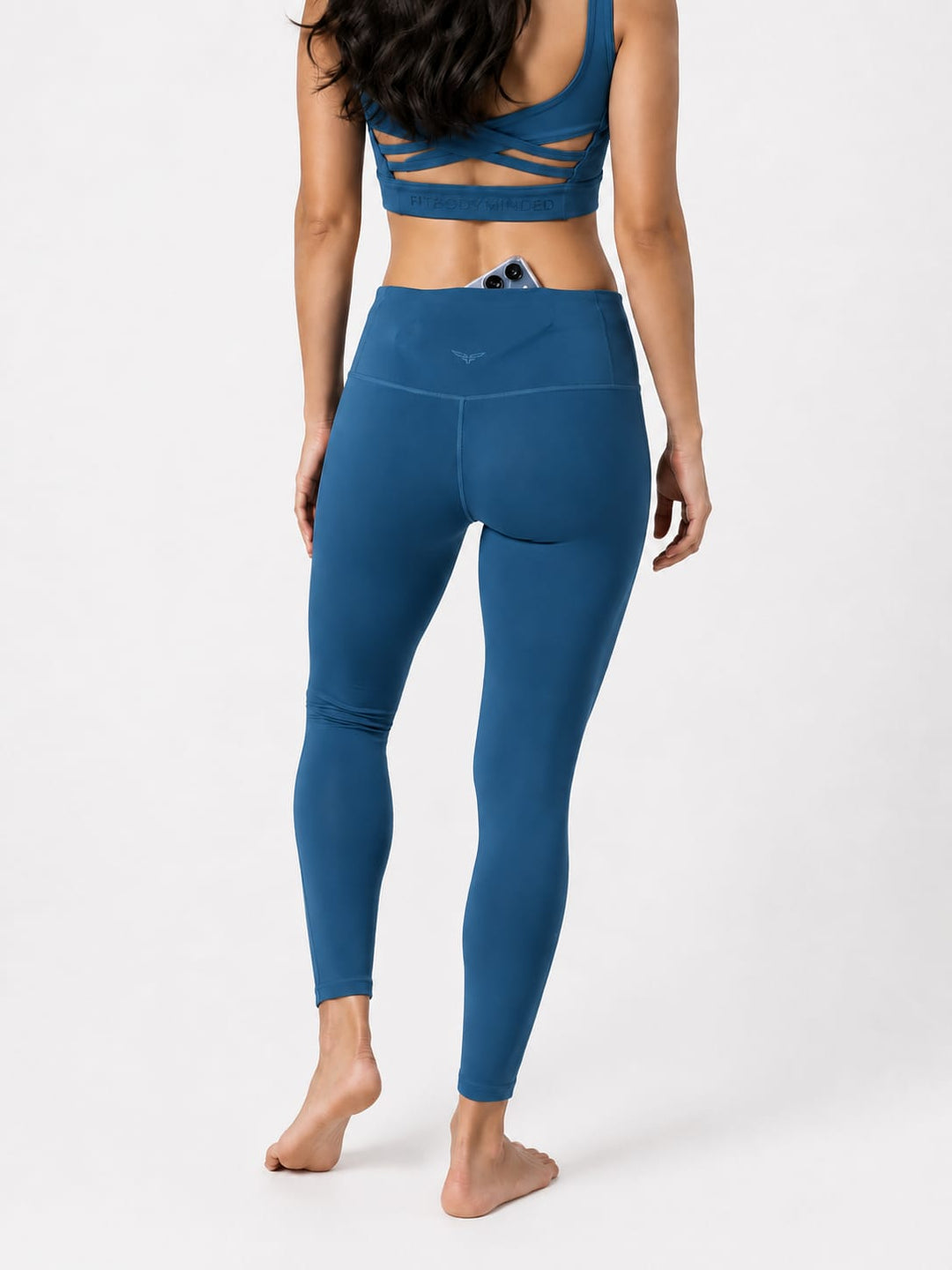 AuraFlex Sculpt Legging - Bahama Blue