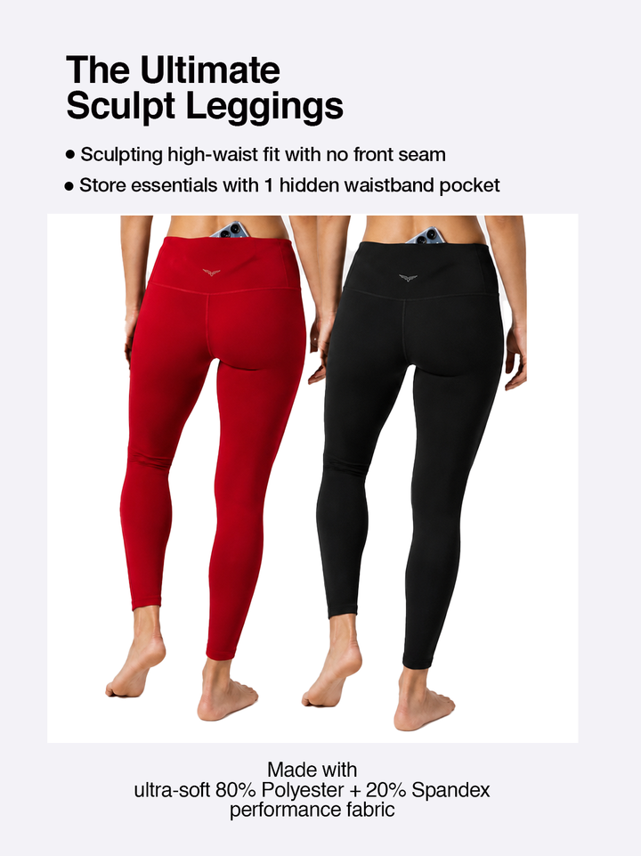 AuraFlex Sculpt Legging - Candy Pink