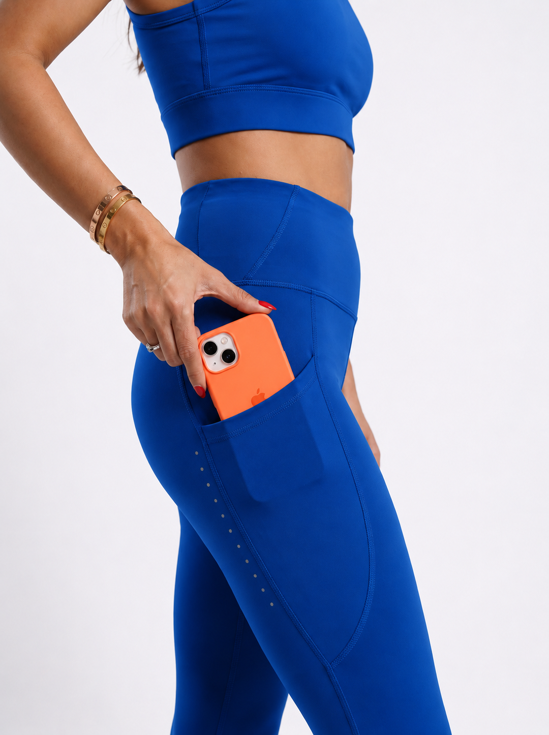 VelocityForm™ Performance Leggings - Bahama Blue