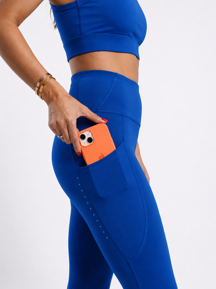 VelocityForm™ Performance Leggings - Bahama Blue