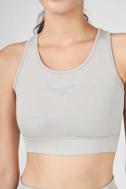 Crossover Dark Grey Sports Bra (5)