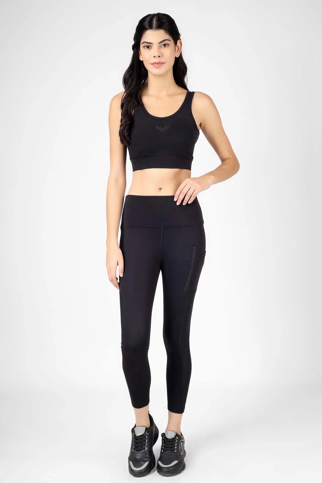 Girl On The Run Mesh Black Leggings (4)