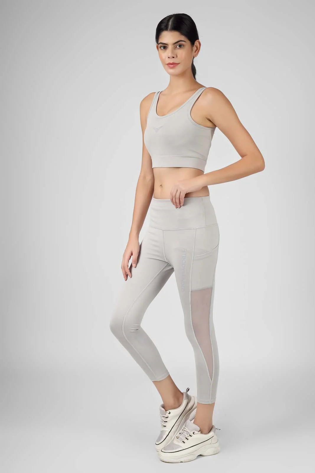 Girl On The Run Mesh Grey Leggings (5)