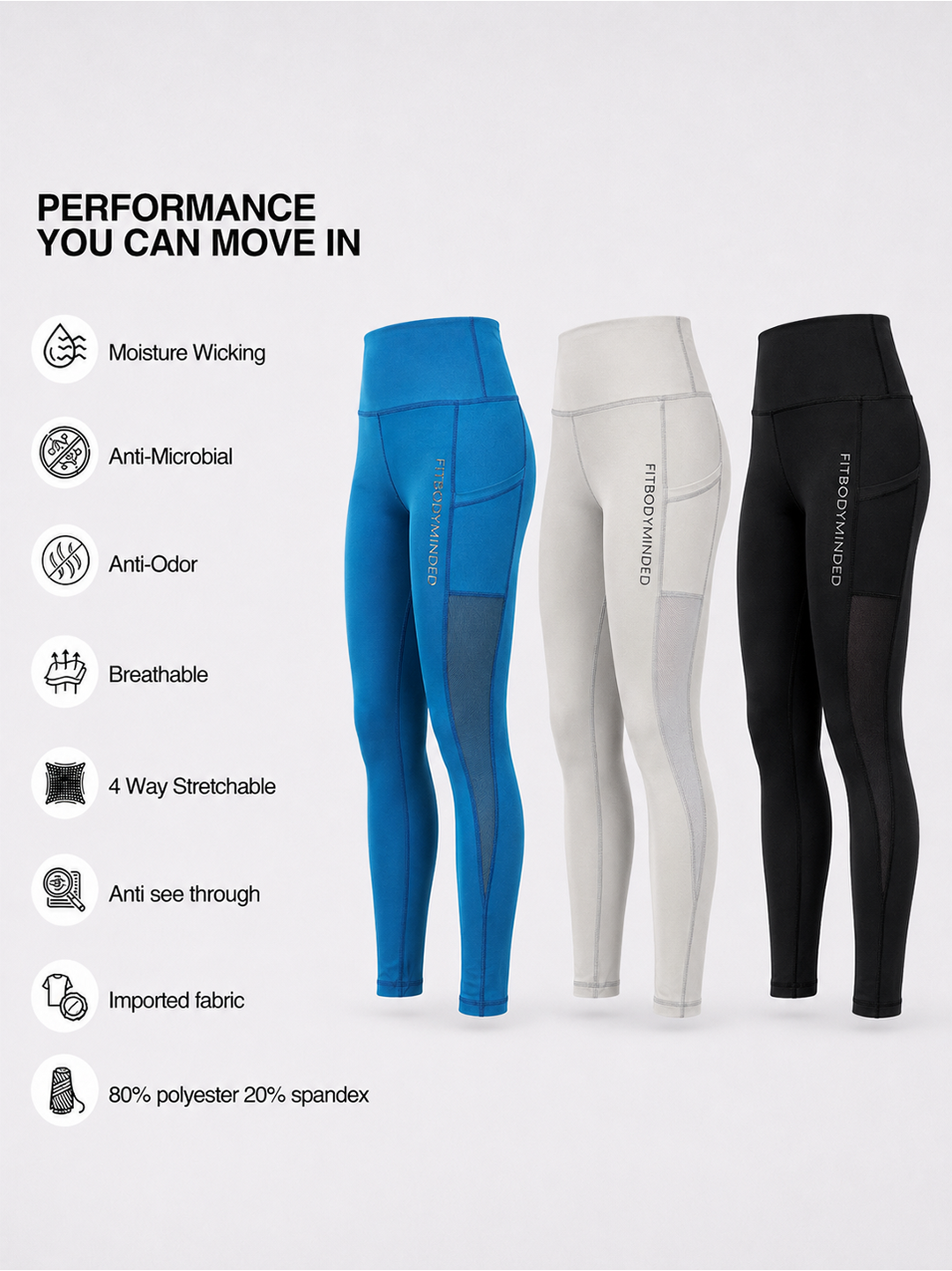 Premium Girl On The Run Mesh Leggings - Black