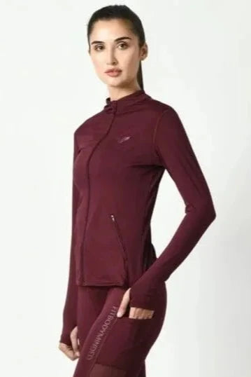 On The Go Cherry Red Jacket (1)