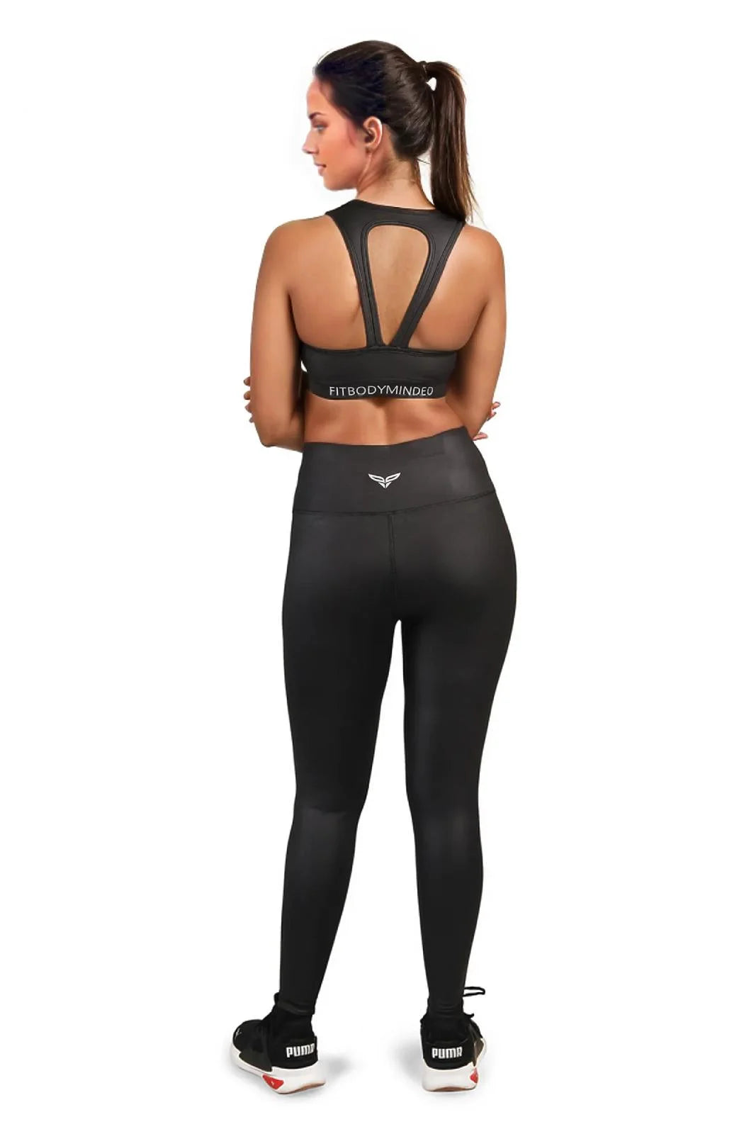 Shimmer Black Leggings (2)