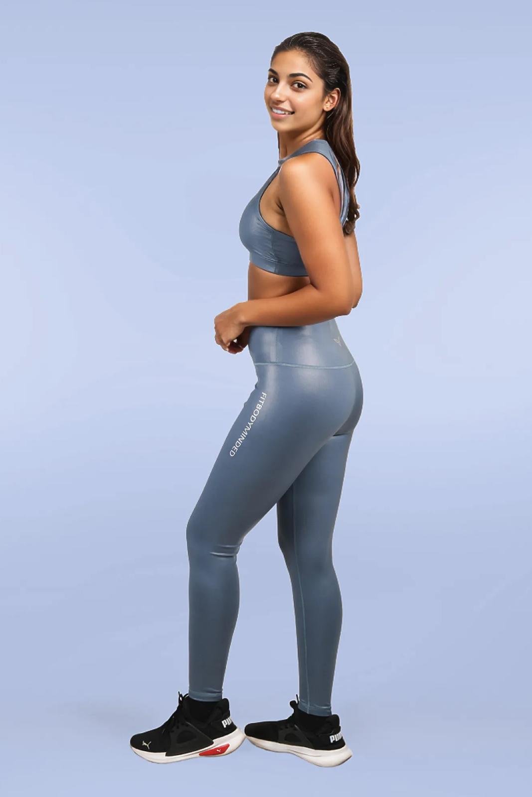 Shimmer Silver Blue Leggings (3)