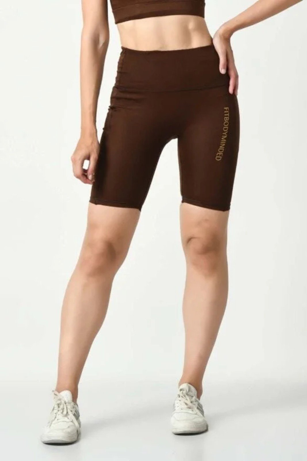 Super High Cycling Shorts Coffee Brown (3)