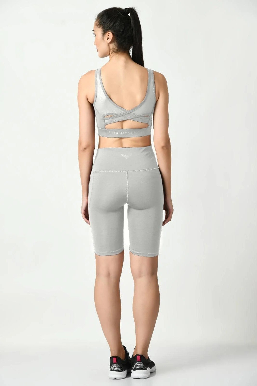 Super High Cycling Shorts Grey (2)