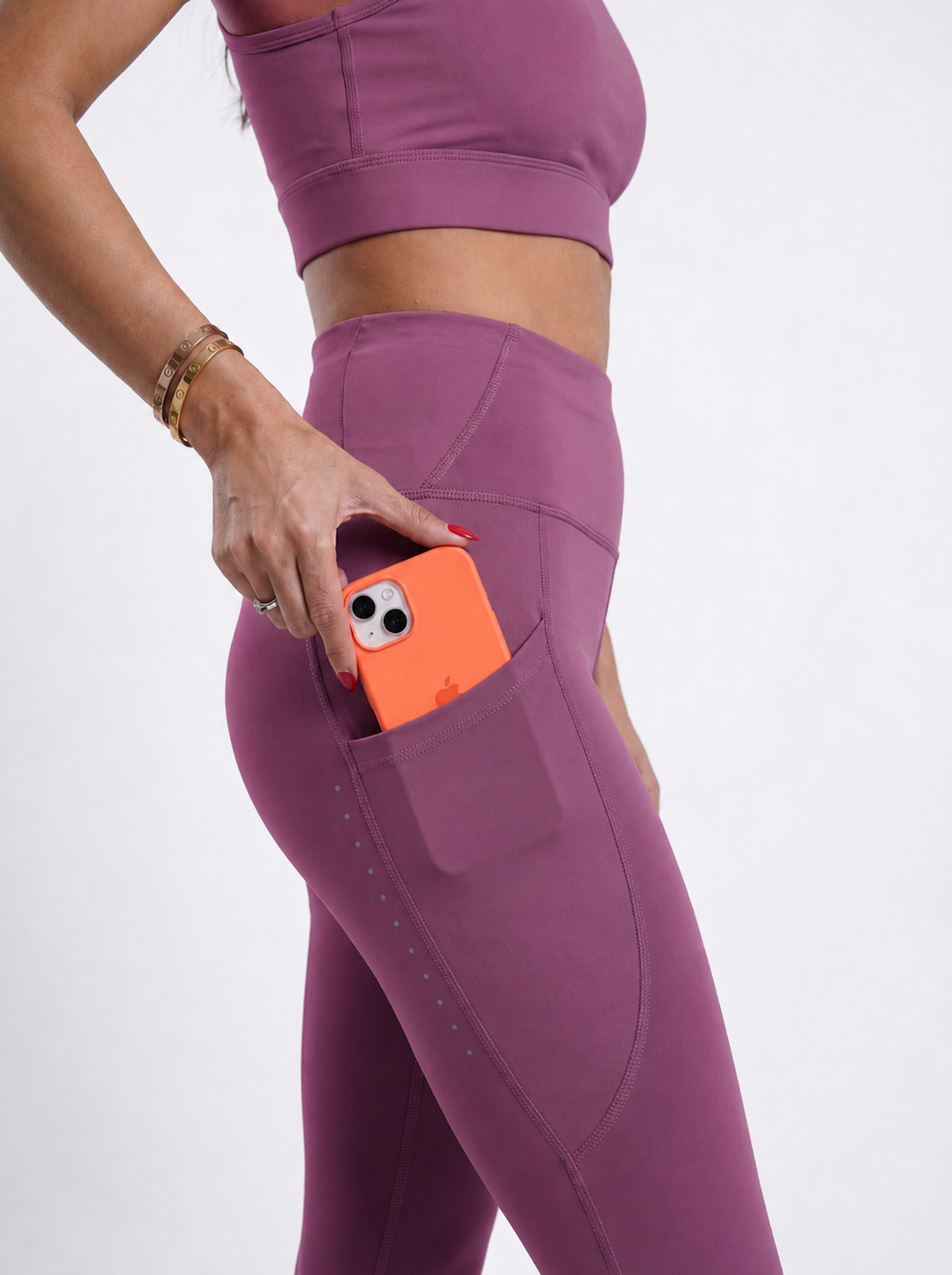 VelocityForm™ Performance Leggings - Taro Boba