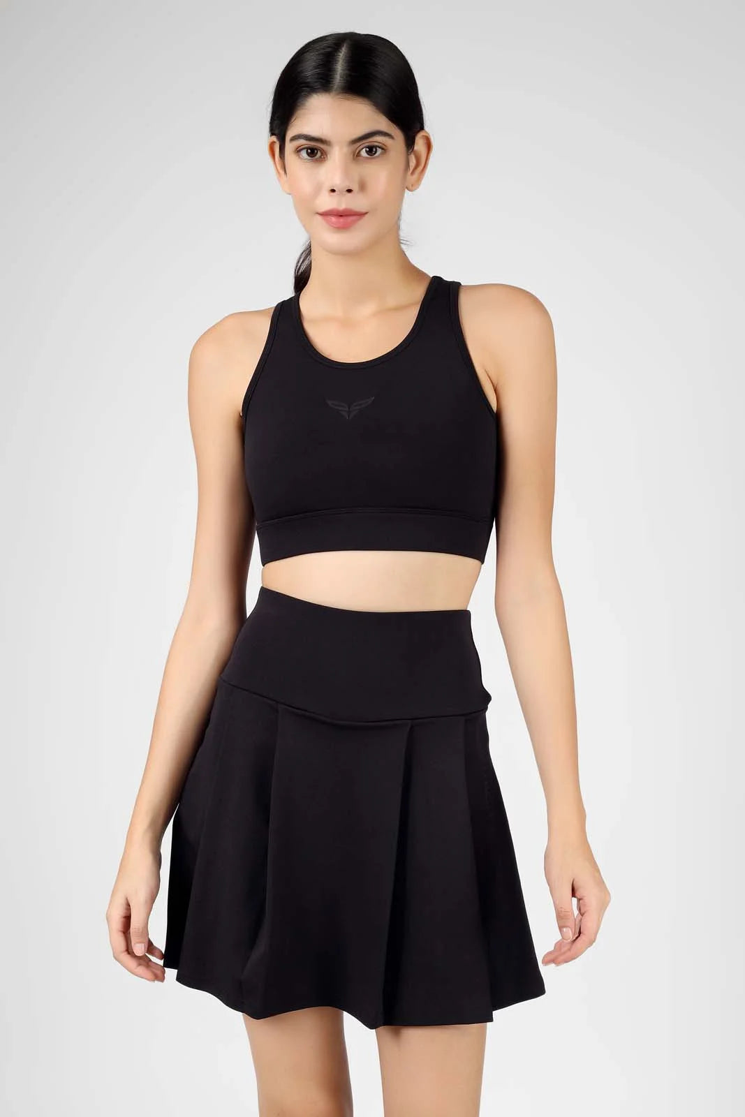 The Ideal Fusion Black Skort (4)