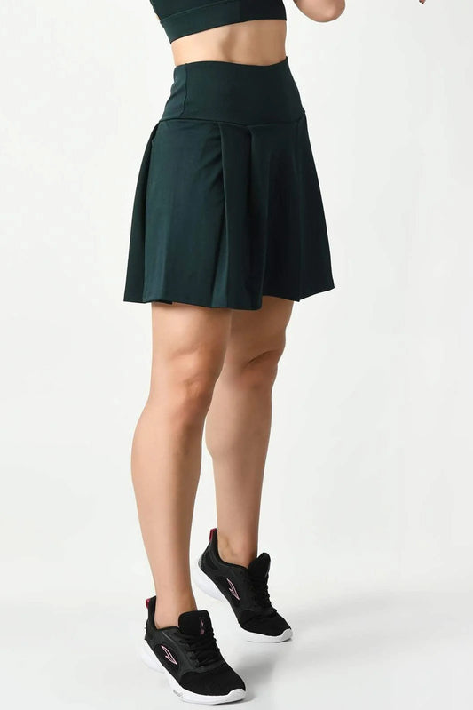 The Ideal Fusion Dark Green Skort (1)