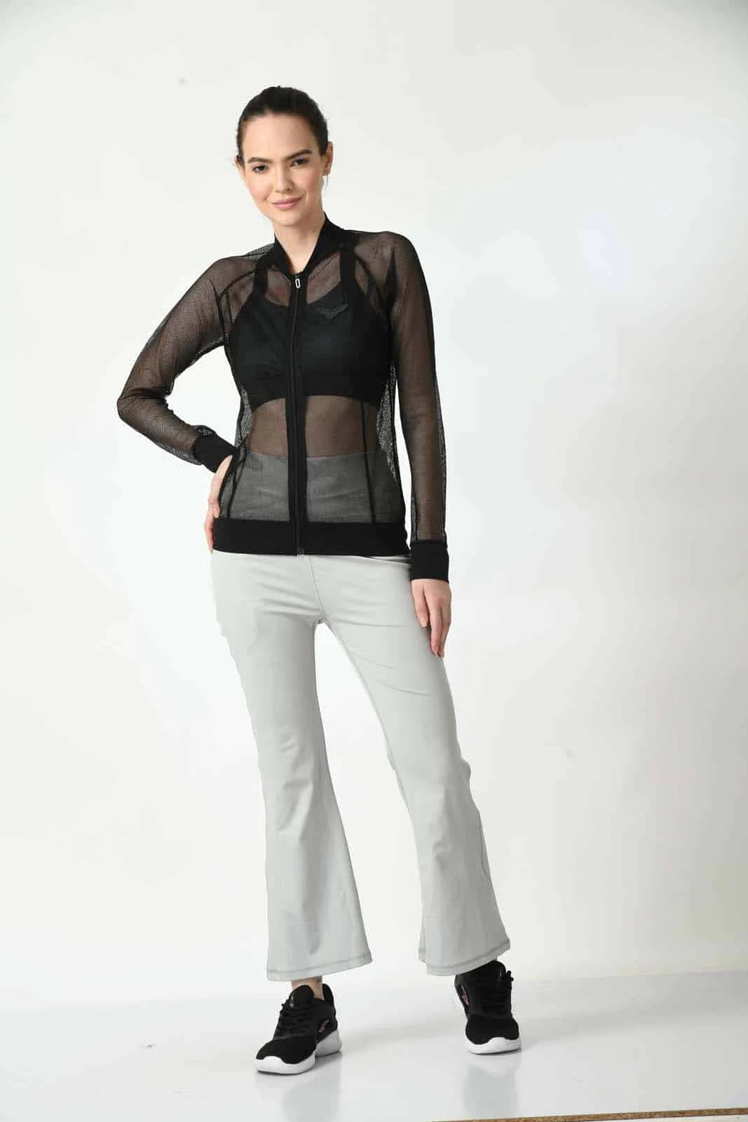 Your Flair Yoga Grey Pants (1)