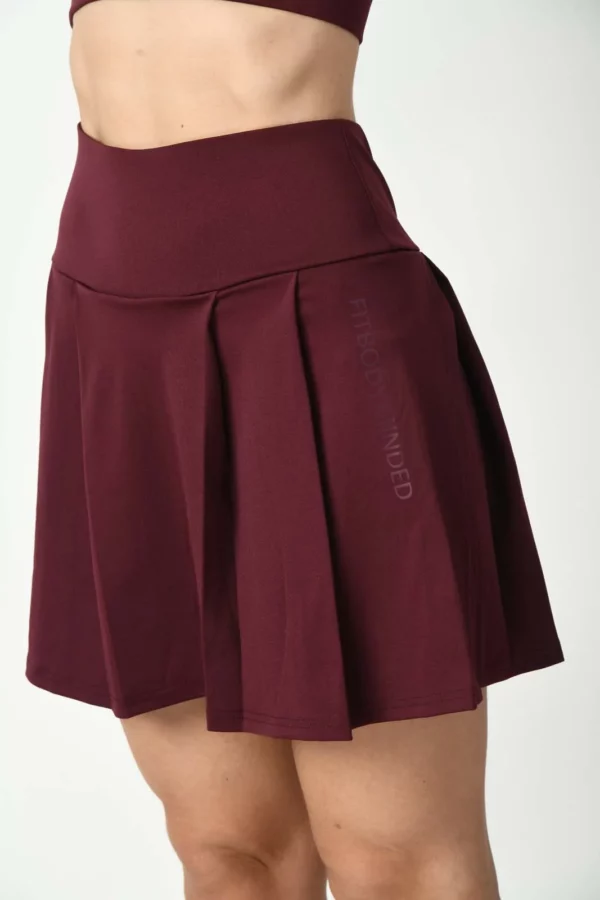The Ideal Fusion Cherry Red Skort (1)